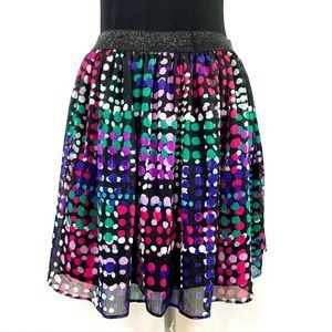 NWT KATE SPADE Girls' Dotty Plaid Chiffon …